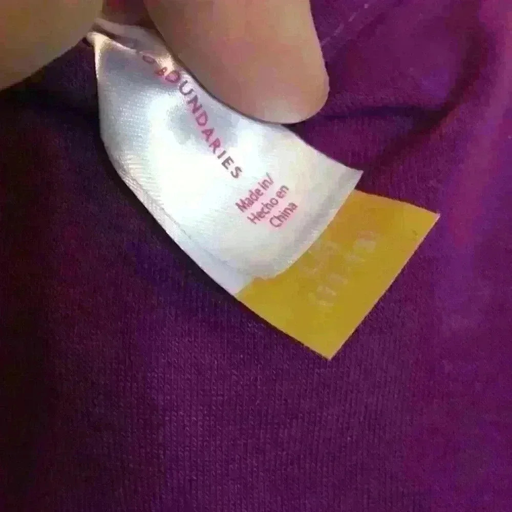 🌟 Purple Beach cover up👚 - Picture 3 of 3